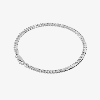 4.1mm Cuban Link Bracelet In Sterling Silver