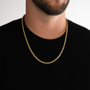 Rope Chain, 4mm Rope Chain, 4mm
