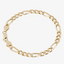 Solid Figaro Bracelet, 5.65mm