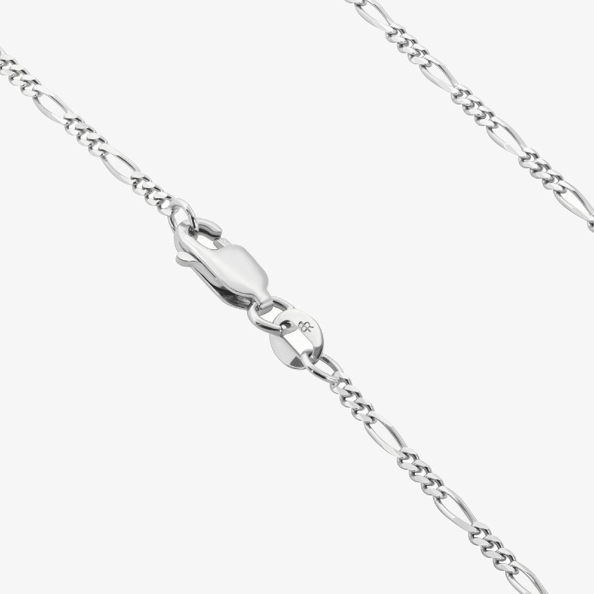 Solid Figaro Chain, 1.8mm