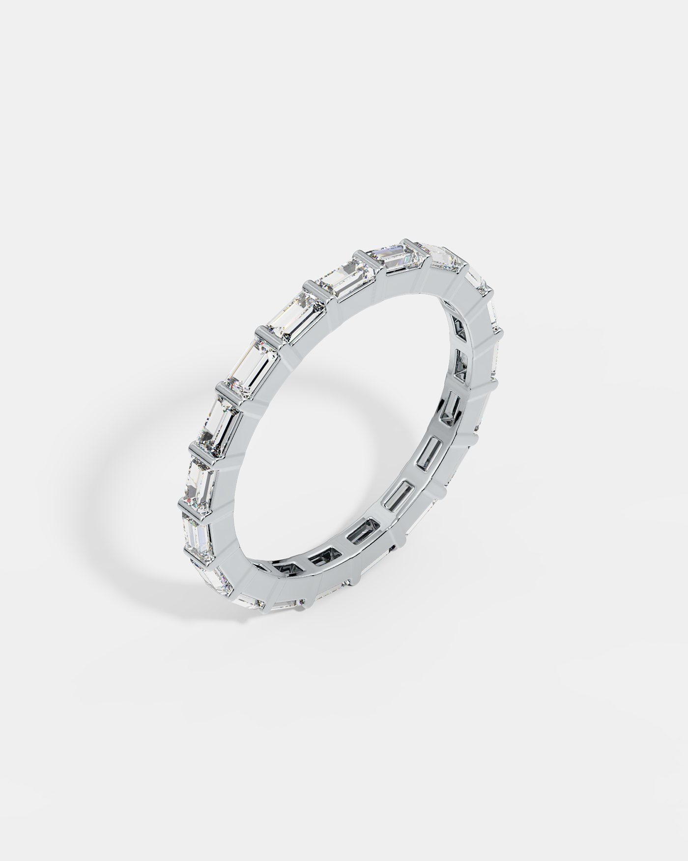 18k White Gold