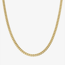 Solid Gold Cuban Link Chain, 2.65mm