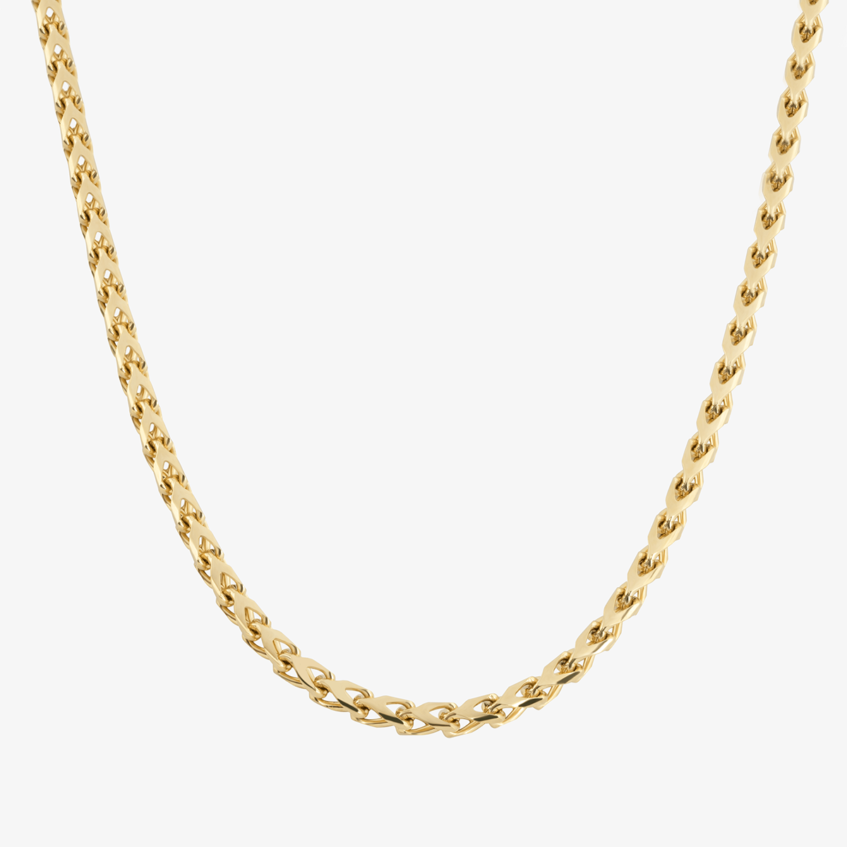 Solid Franco Chain, 2mm