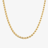 2mm Franco Chain In 14K Solid Yellow Gold
