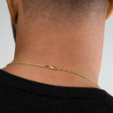Solid Gold Rope Chain, 2mm