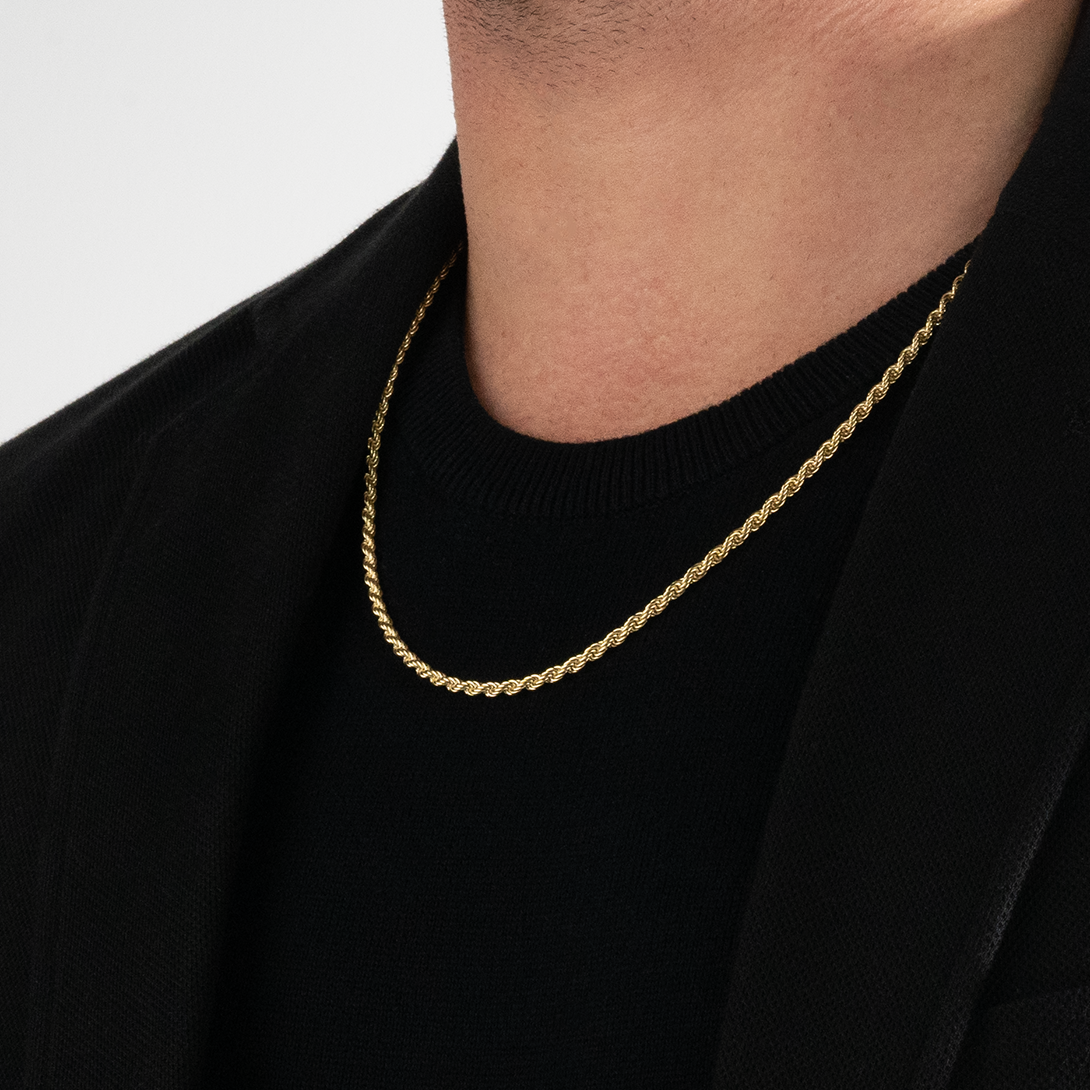 Solid Rope Chain, 3.10mm