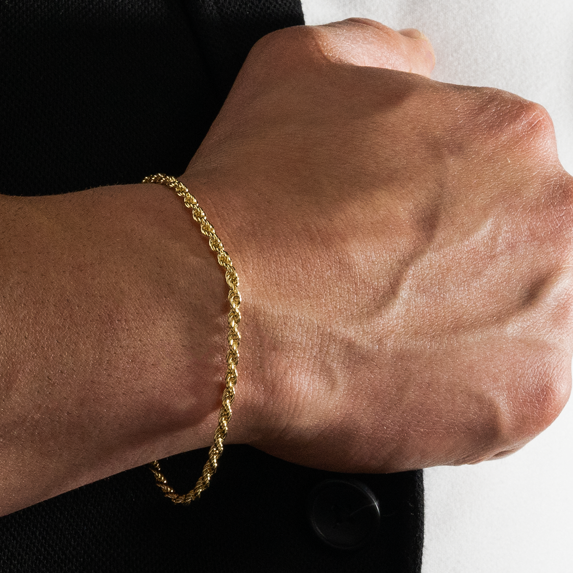 Solid Rope Bracelet, 3.10mm