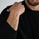 Solid Gold Rope Bracelet, 3.10mm