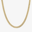 Solid Cuban Link Chain, 4.2mm