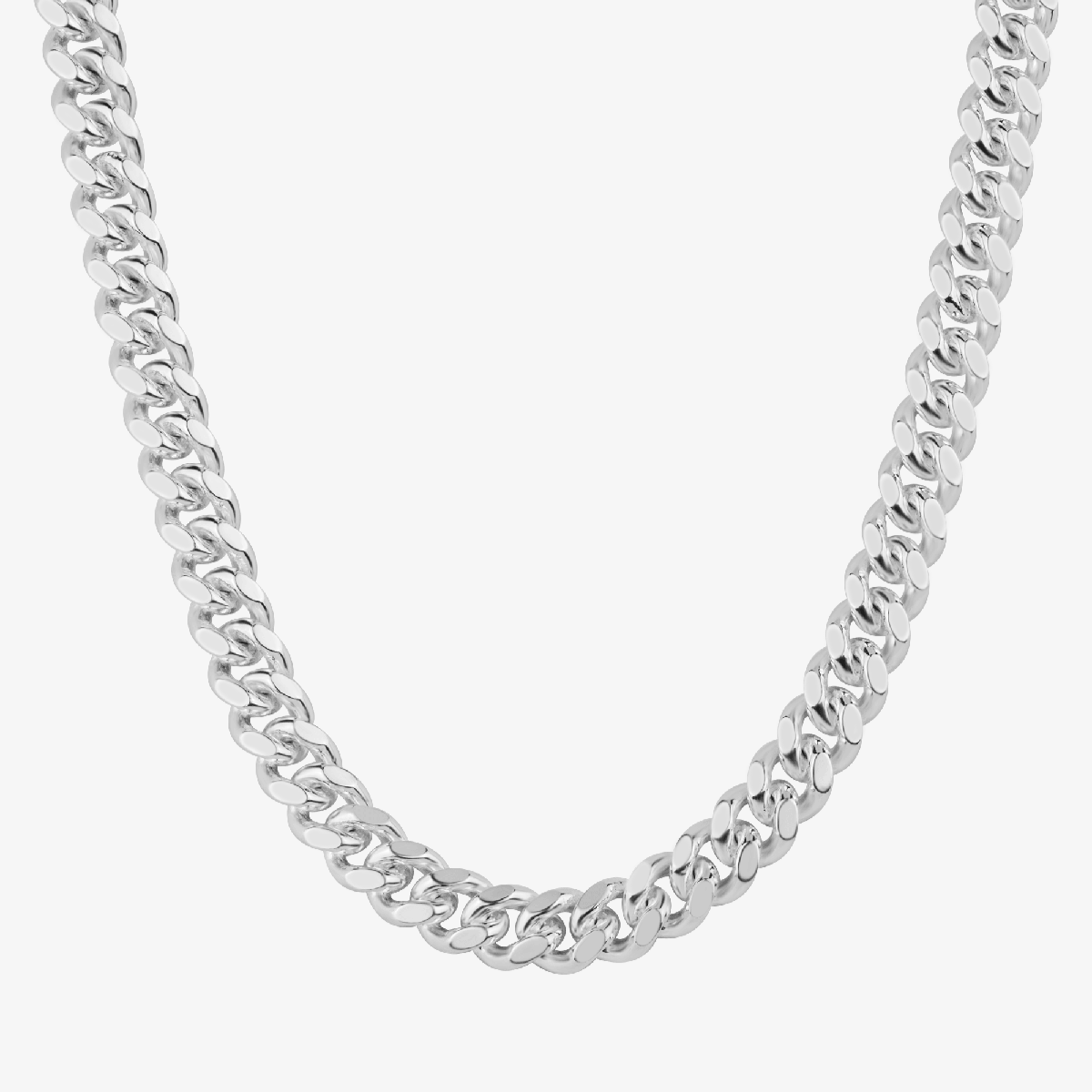 Solid Cuban Link Chain, 5.5mm