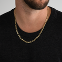 Solid Gold Figaro Chain, 5.65mm