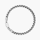 Round Box Bracelet, 5mm