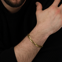 Figaro Bracelet, 7.5mm