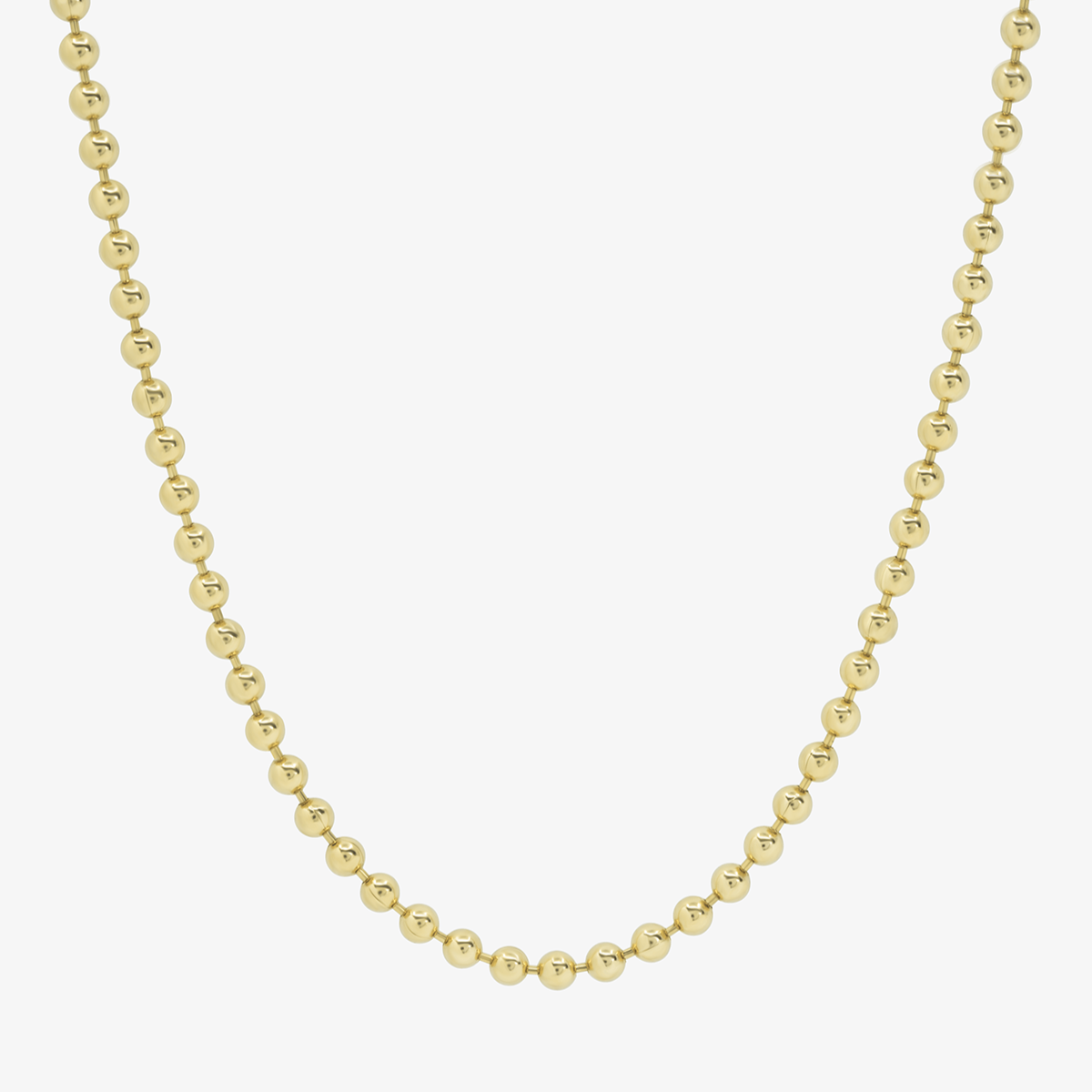 Solid Beaded Chain, 1.8mm