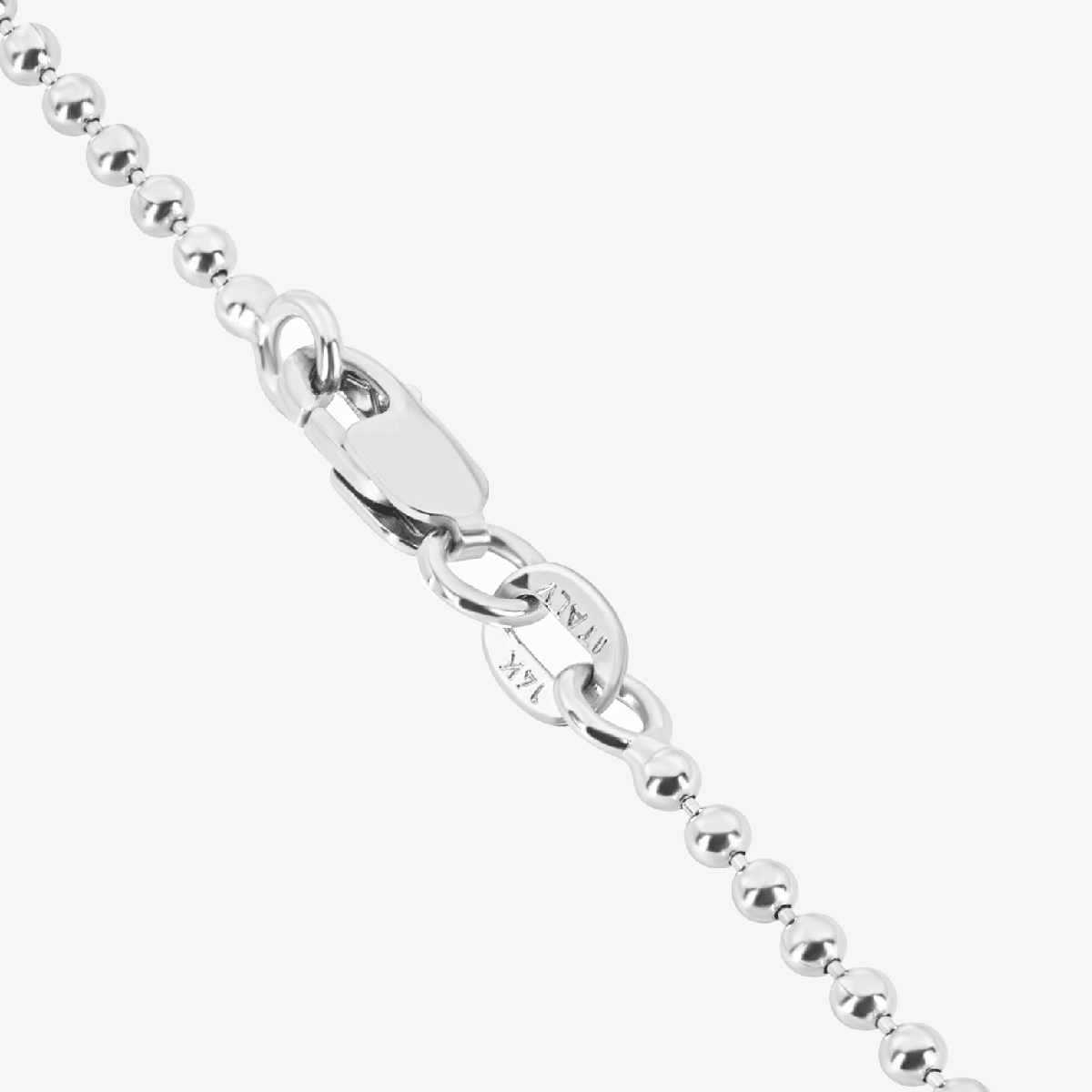 Solid Beaded Bracelet, 1.8mm