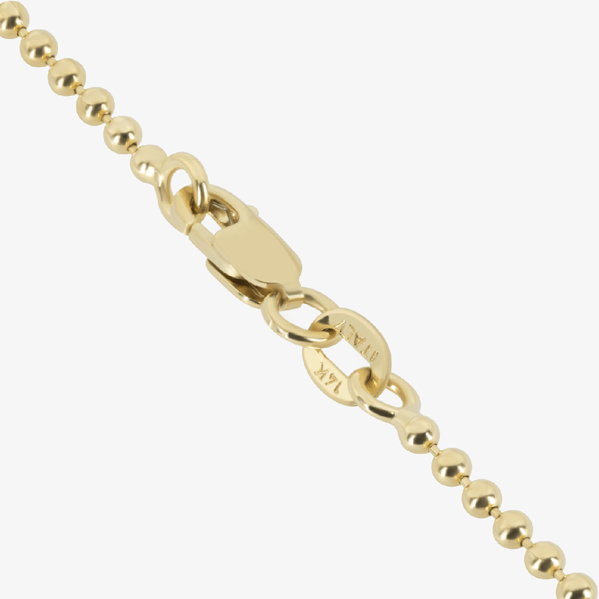 Solid Beaded Bracelet, 1.8mm