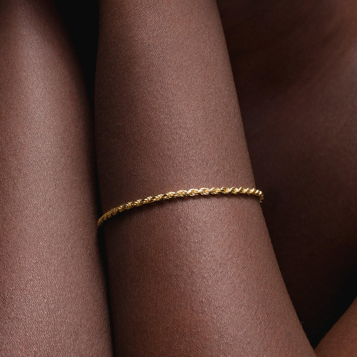 Solid Rope Bracelet, 2.6mm