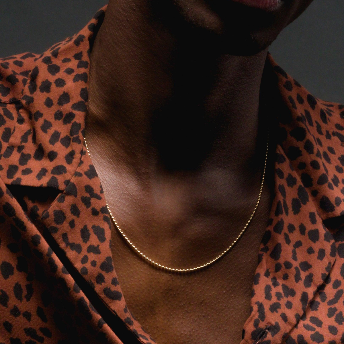 Solid Beaded Chain, 1.8mm