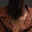 Solid Gold Figaro Chain, 5.65mm - Briller