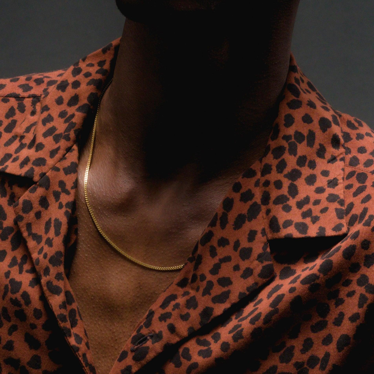 Solid Cuban Link Chain, 2mm