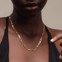 Solid Gold Figaro Chain, 5.65mm - Briller