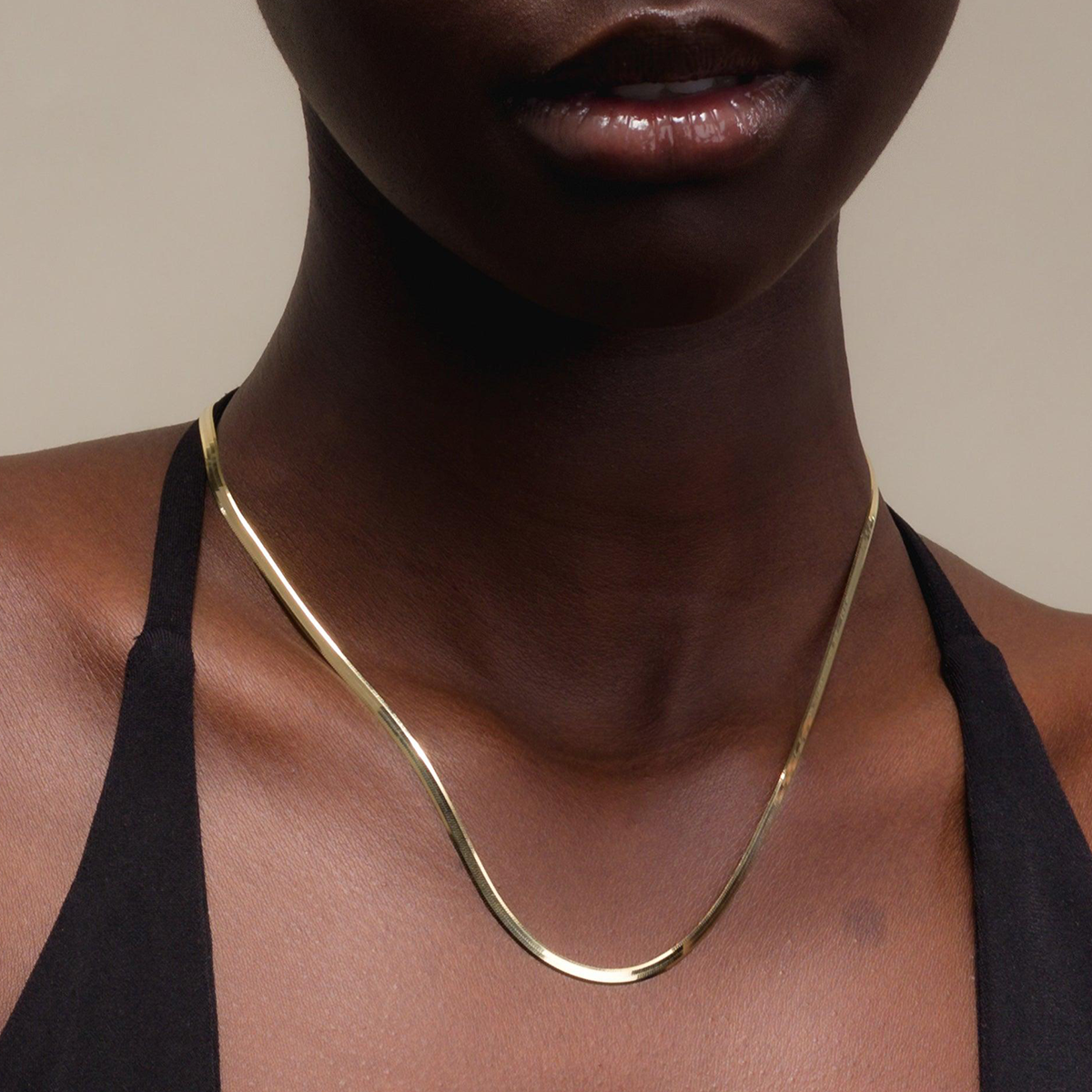Solid Herringbone Chain, 2.75mm
