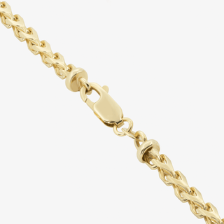 3.05mm Franco Bracelet In 14K Solid Yellow Gold