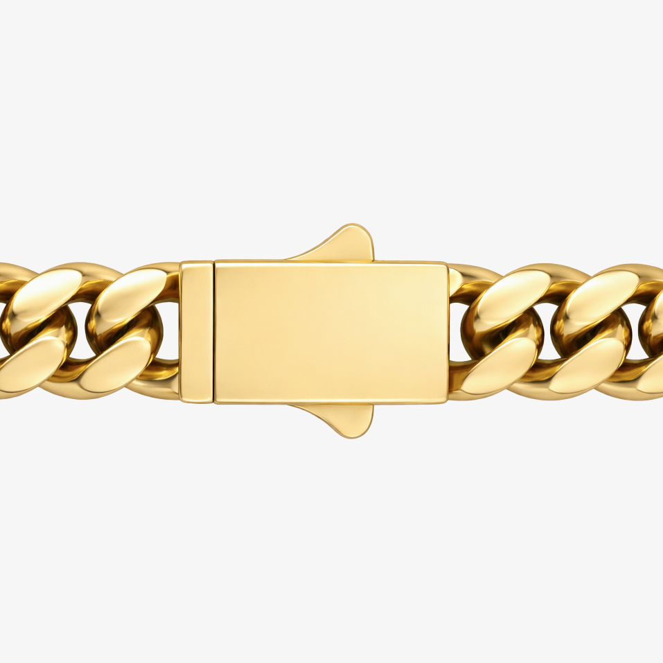 Cuban Link Bracelet, 10mm