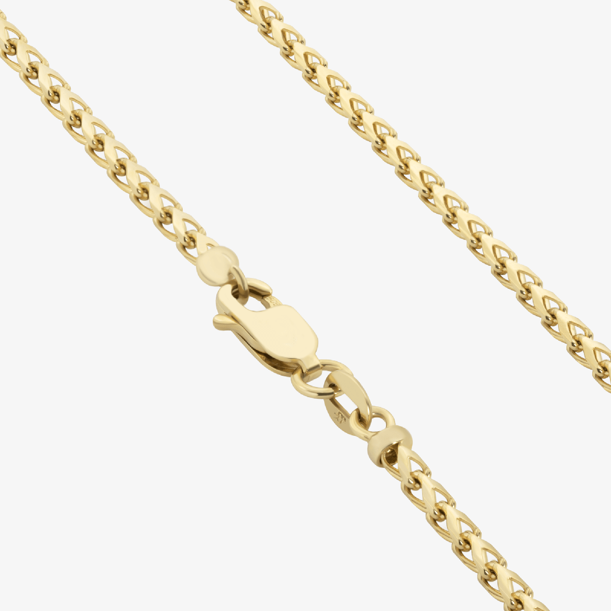 Solid Franco Chain, 2mm