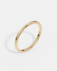 18k Yellow Gold / US 4