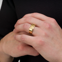 Ridge Signet Ring