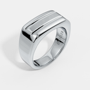 Ridge Signet Ring