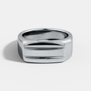 Ridge Signet Ring