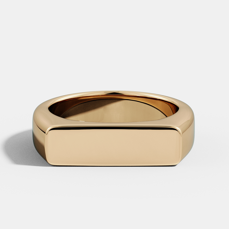 Slim Signet Ring