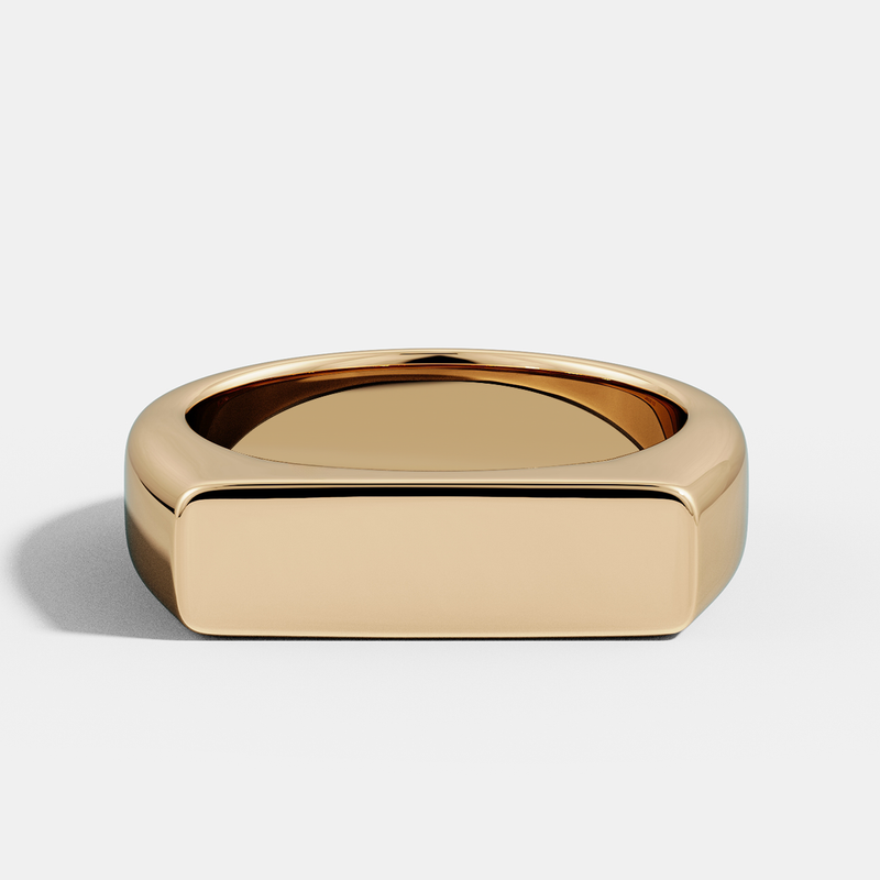 Slim Signet Ring