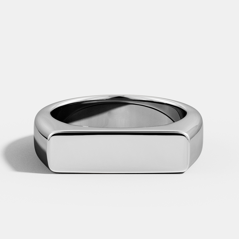 Slim Signet Ring
