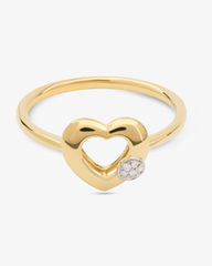 18k Yellow Gold / US 5