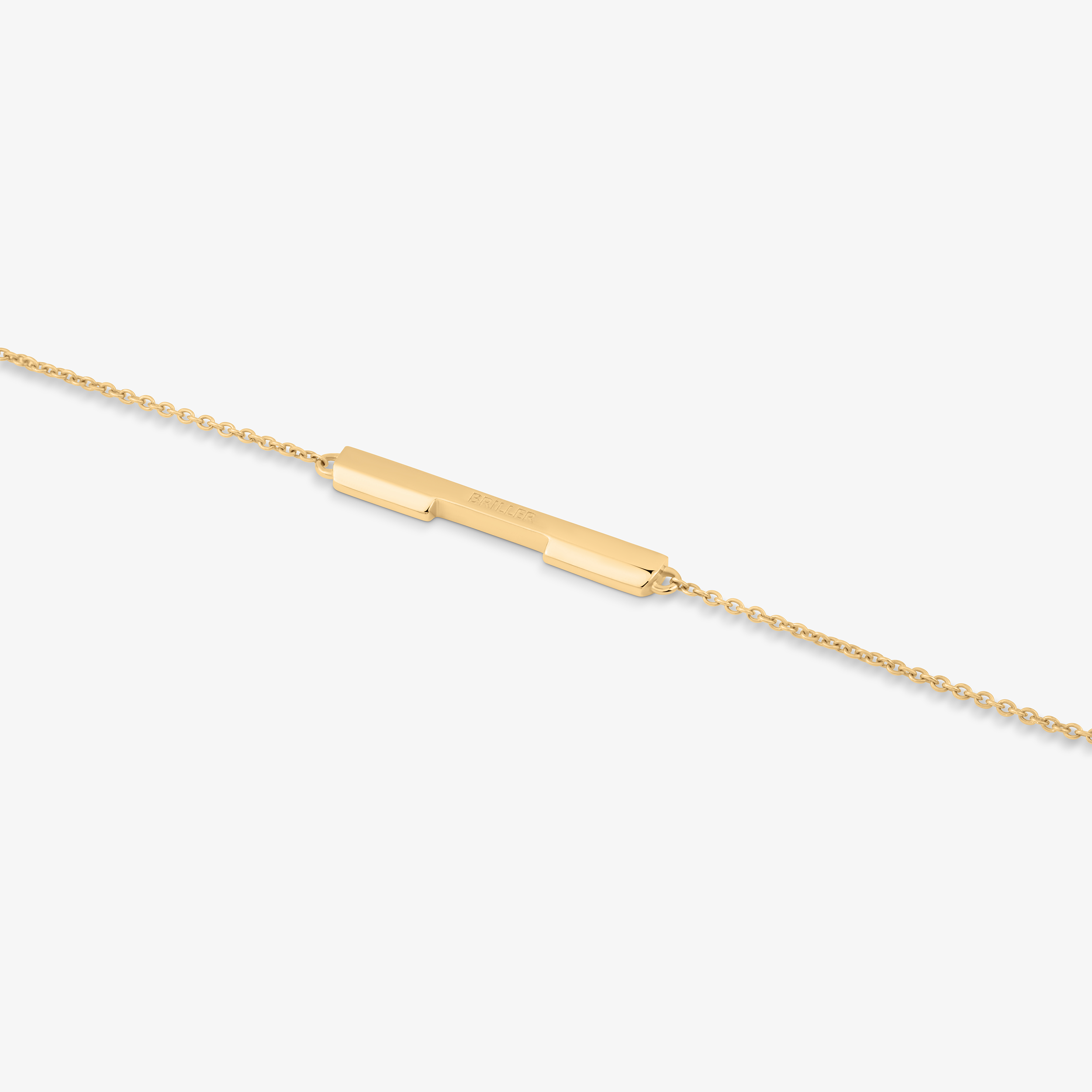 Bar Bracelet In 14K Solid Yellow Gold