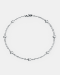 18k White Gold / 7 Inches