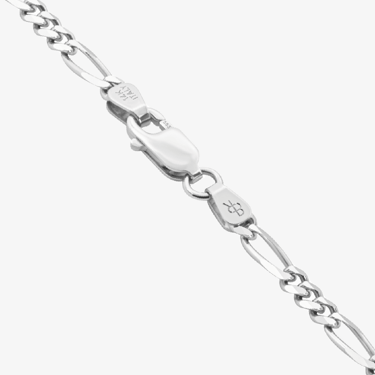 Solid Figaro Bracelet, 2.9mm