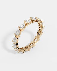 18k Yellow Gold / US 4