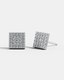 Pavé Square Studs