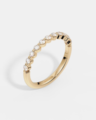 18k Yellow Gold / US 4