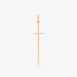 Cross Pendant In 14K Solid Yellow Gold