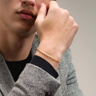 3.05mm Franco Bracelet In 14K Solid Yellow Gold